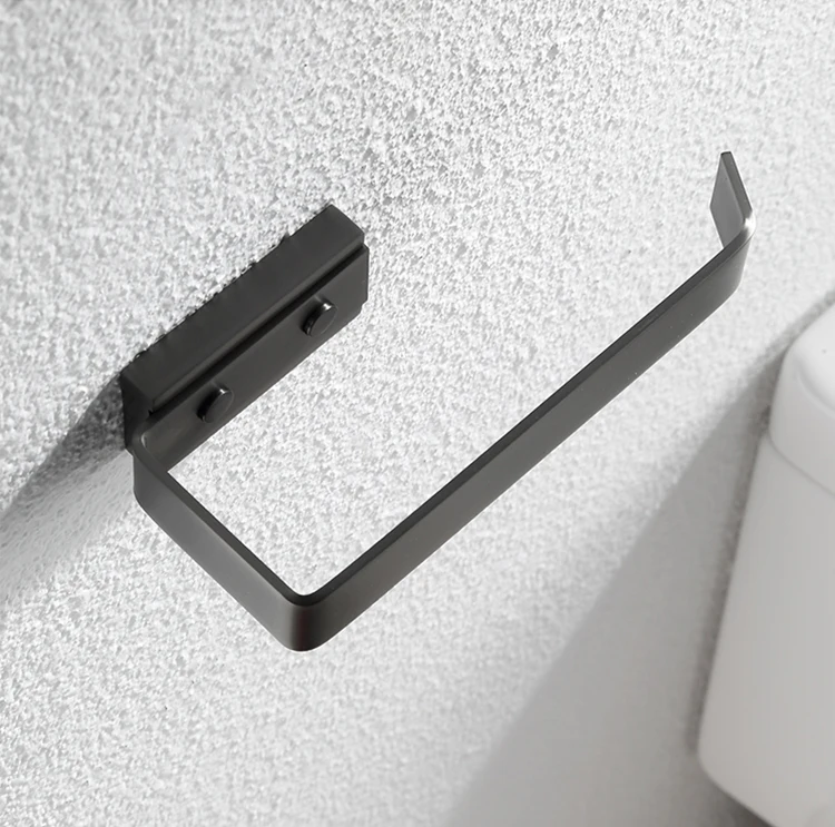 Wall mount toilet paper holder - project bathroom styling