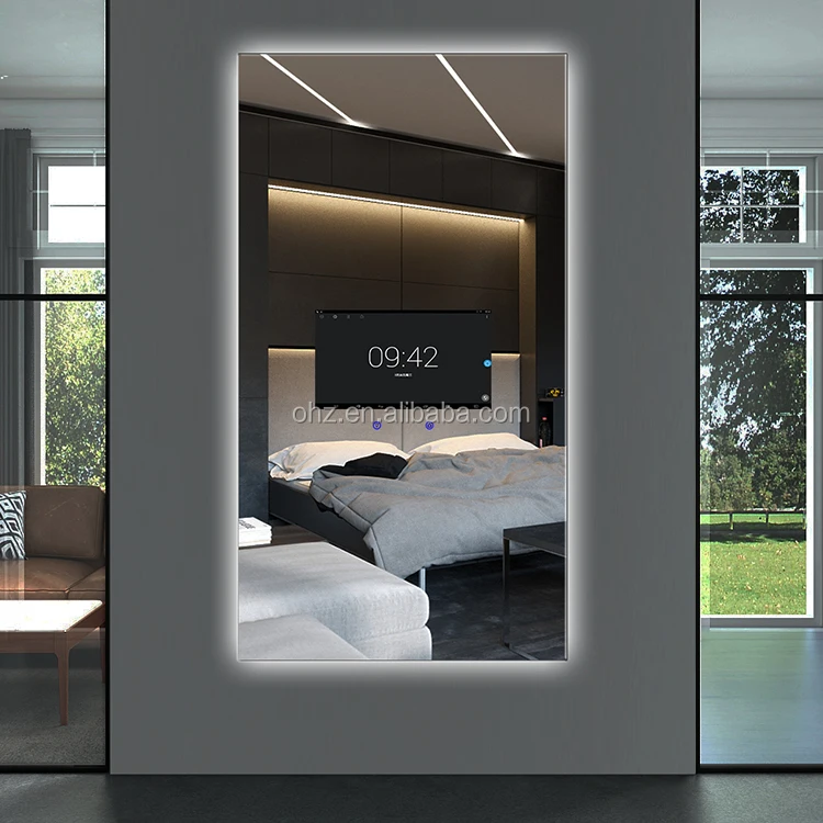 Smart LED vanity mirror - application view