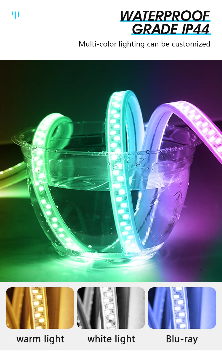 Hotel bathroom application - stainless steel LED mirror