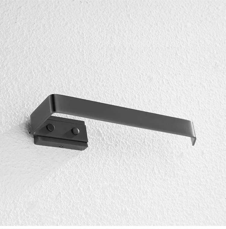 Black towel rack - packaging or hardware accessories