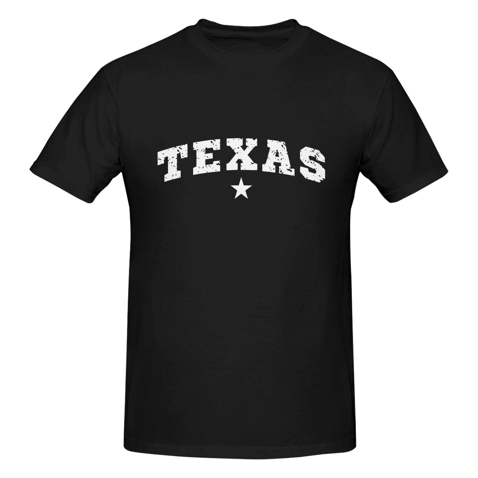 Texas T-Shirt 100% Cotton Crew Neck Short Sleeve T-Shirt CULTSTV301