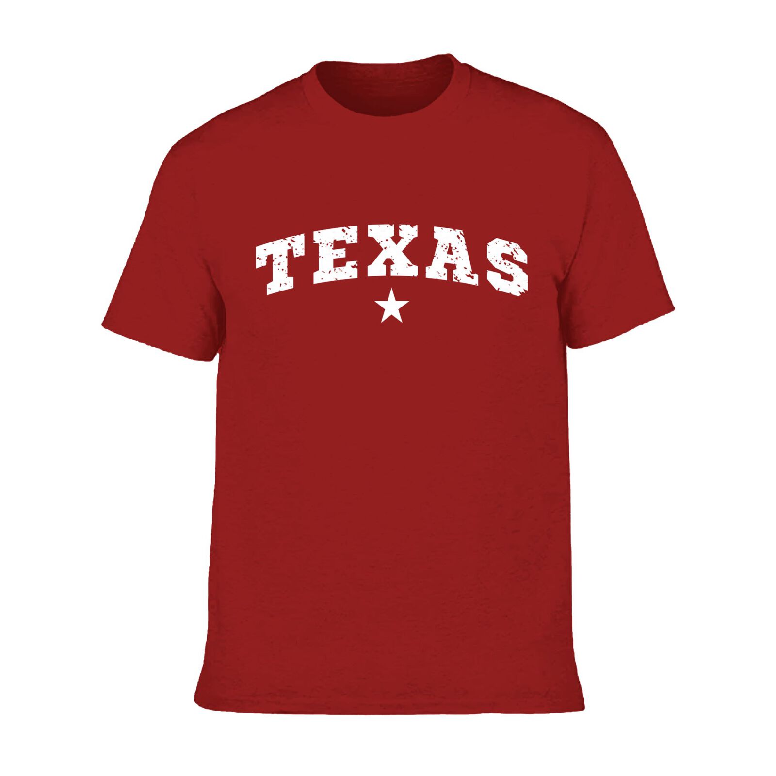 Texas T-Shirt 100% Cotton Crew Neck Short Sleeve T-Shirt CULTSTV301