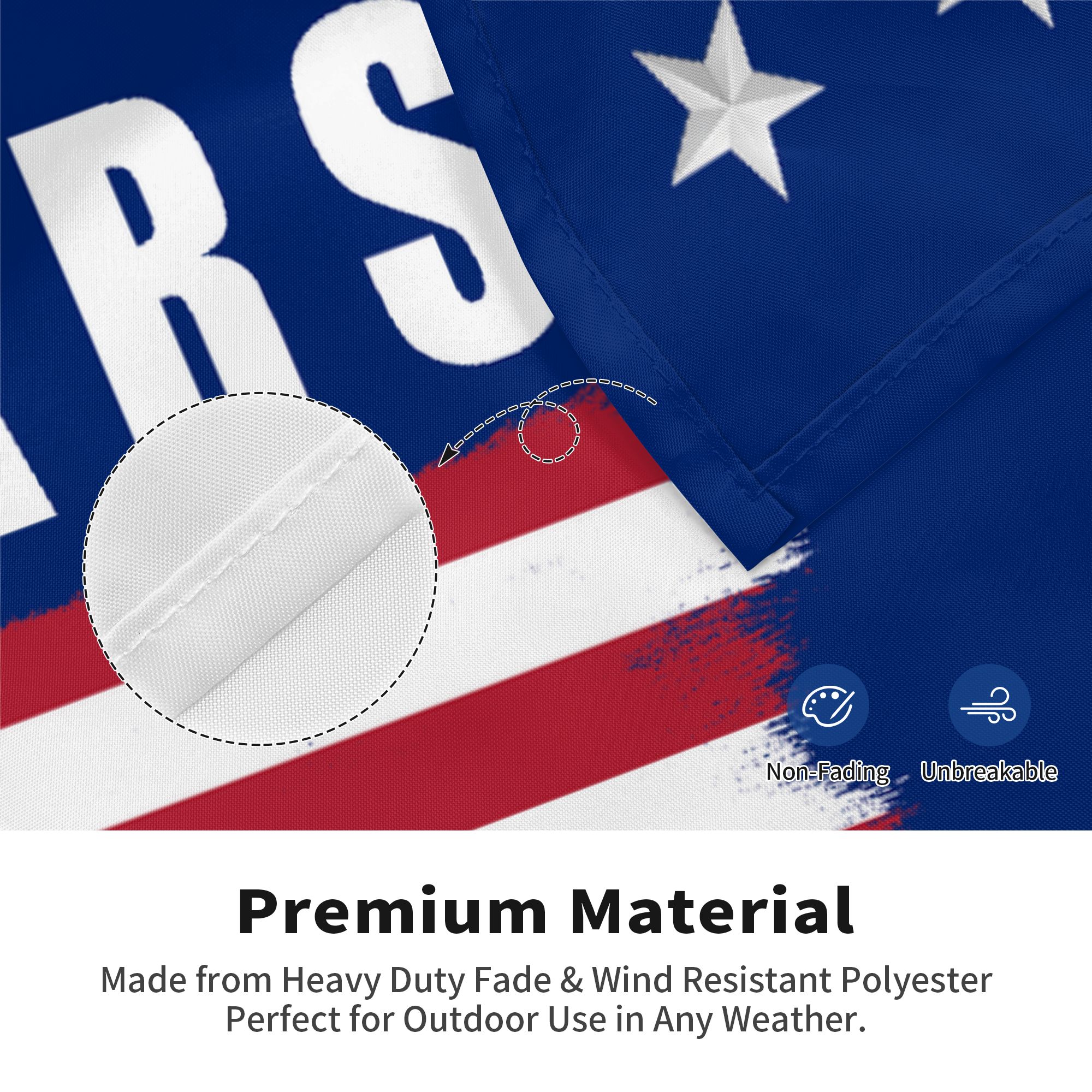 American 250 Years Semiquincentennial Flag - We The People 1776-2026 13 Stars WS25016