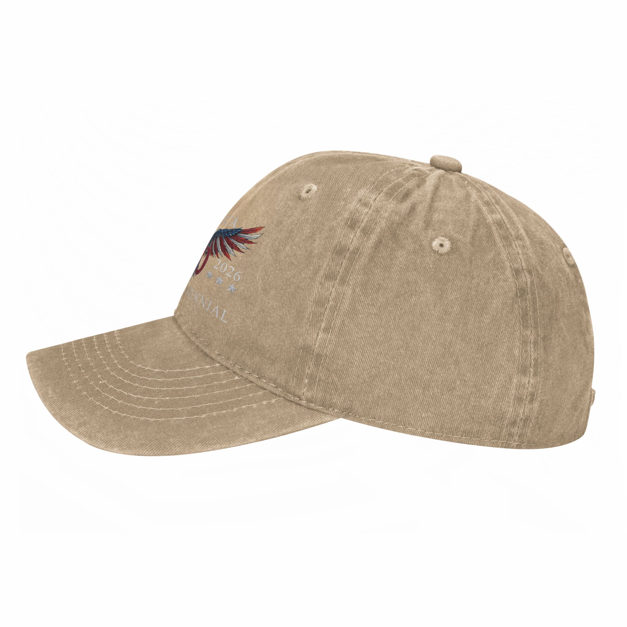 America 250th Anniversary Patriotic Eagle Baseball Cap 1776–2026 Semiquincentennial Vintage Unisex Hat