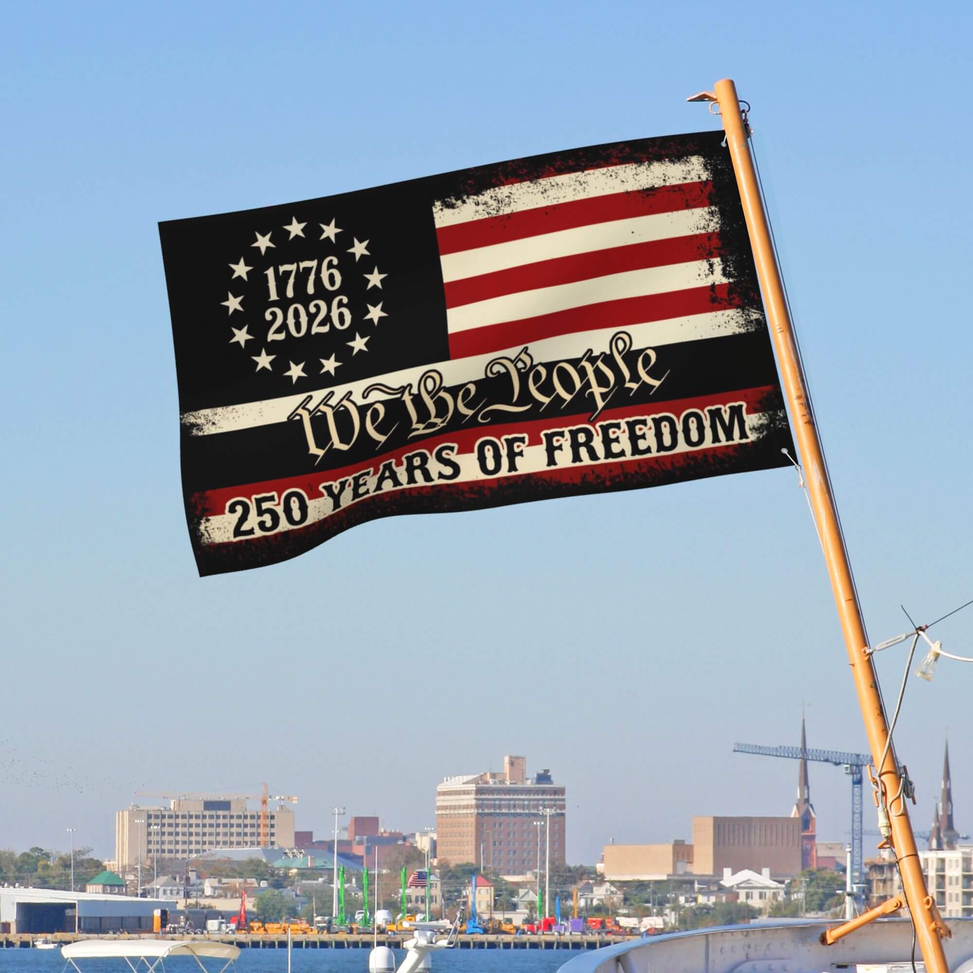 America 250th Anniversary We The People Flag – 13 Stars 1776–2026