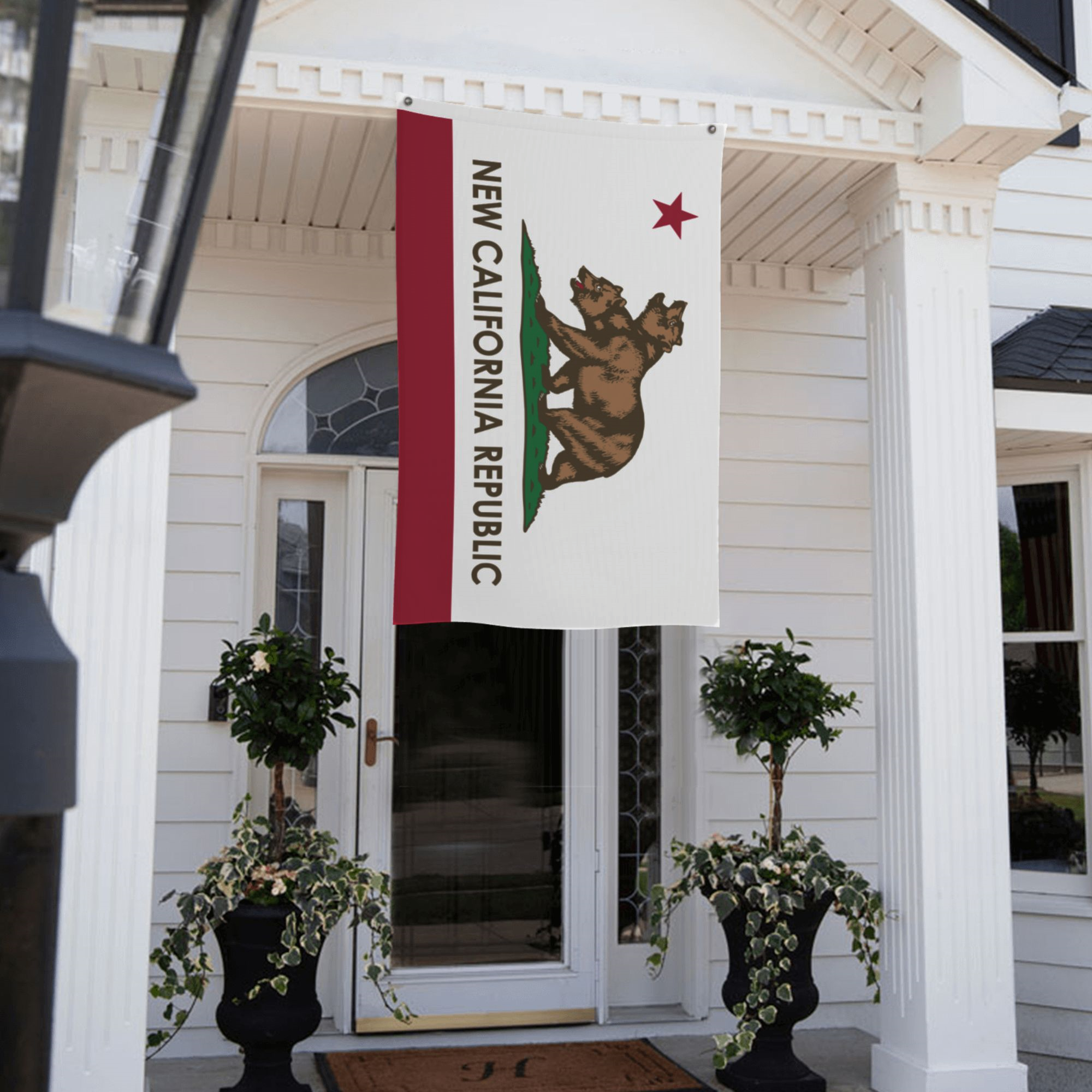 New California Republic Flag Fallout NCR Flag - For The Republic