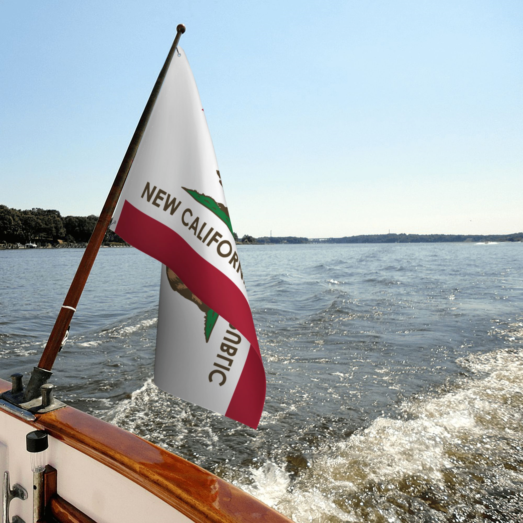 New California Republic Flag Fallout NCR Flag - For The Republic