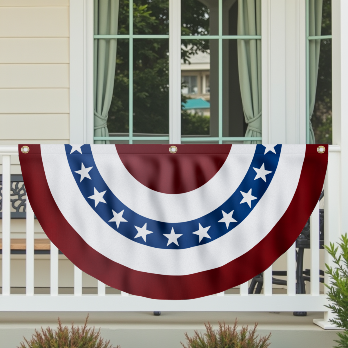 US Stars And Stripes Fan Flag - Double-Sided Printed America Flag CULTPT1DL