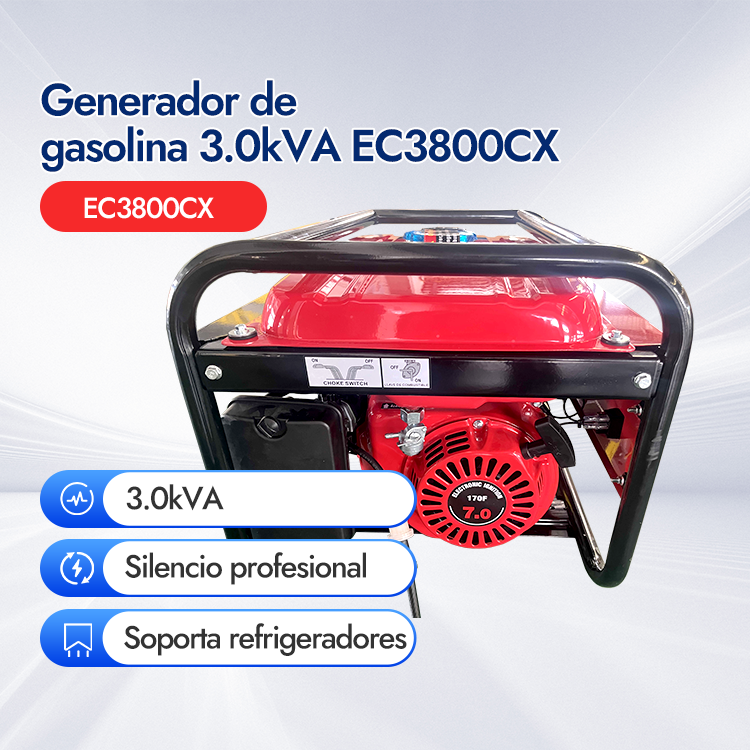 Generador de gasolina 3.0kVA EC3800CX