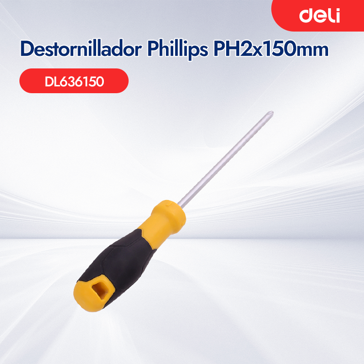 Destornillador Phillips PH2x150mm DL636150