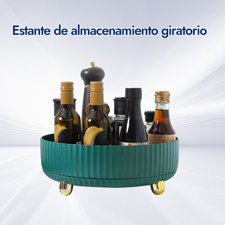 Estante de almacenamiento giratorio