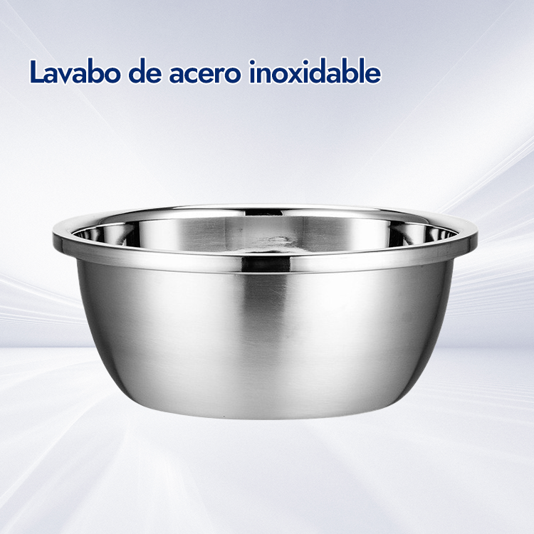 Lavabo de acero inoxidable 26cm/30cm