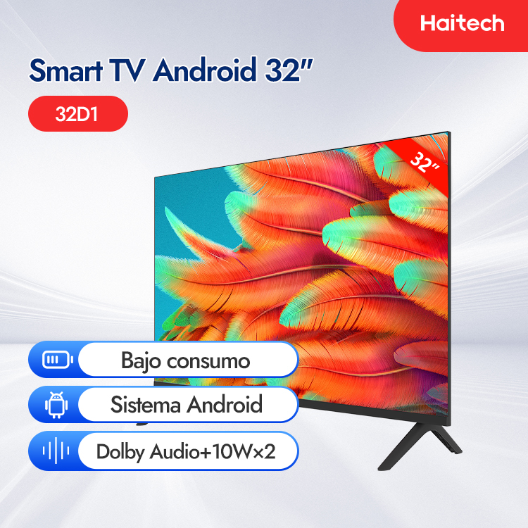 Smart TV 32" HD: Imágenes Claras y Sonido Envolvente 32D1