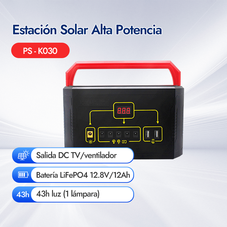Estación Solar Alta Potencia PS-K030