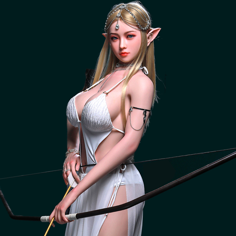 Angelina -168cm/5ft6  Blonde Angel Realistic Silicone Sex Doll