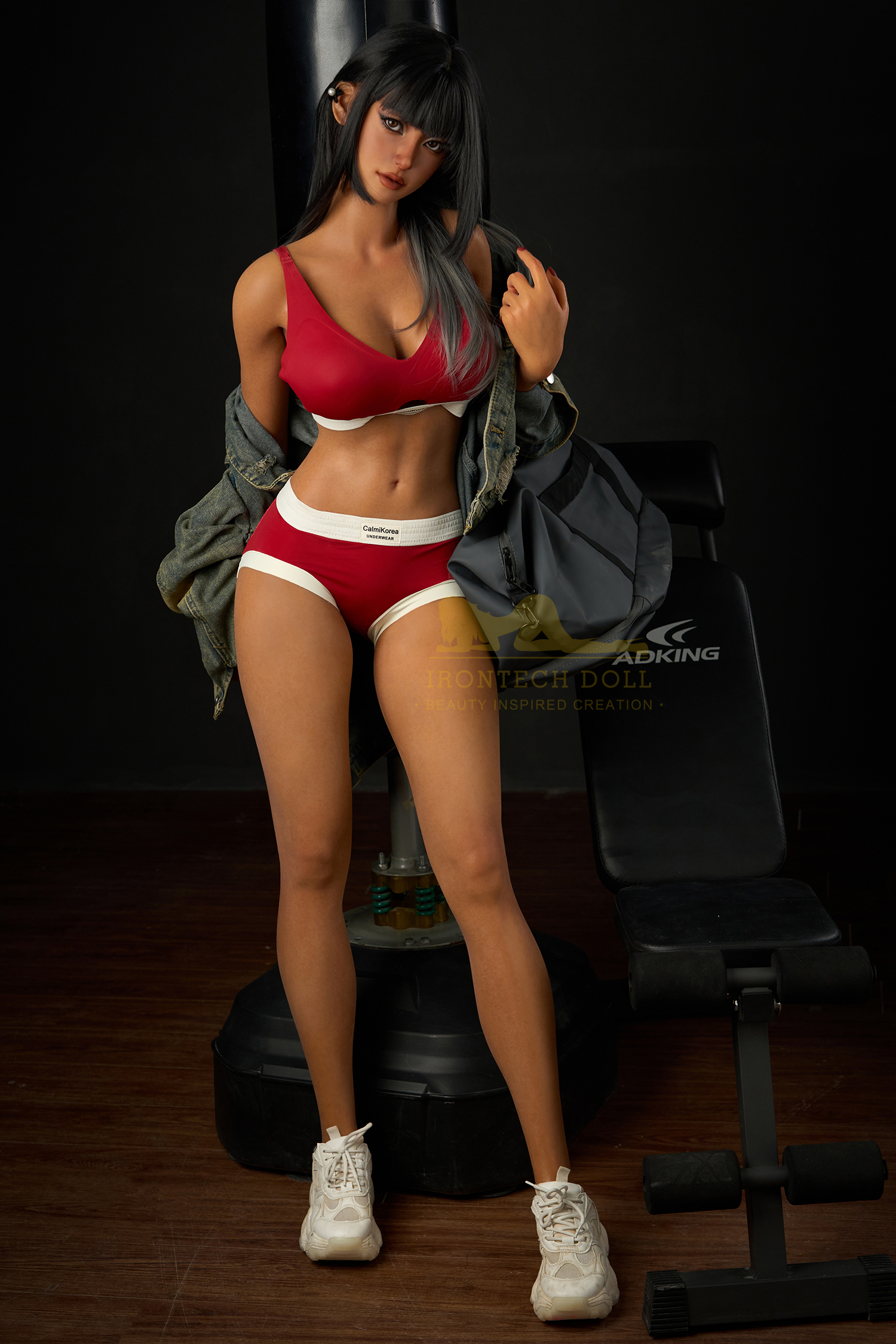 Irontech |  Loriea2- 5.3ft (161cm) S44 Fitness Babe Silicone Love Doll