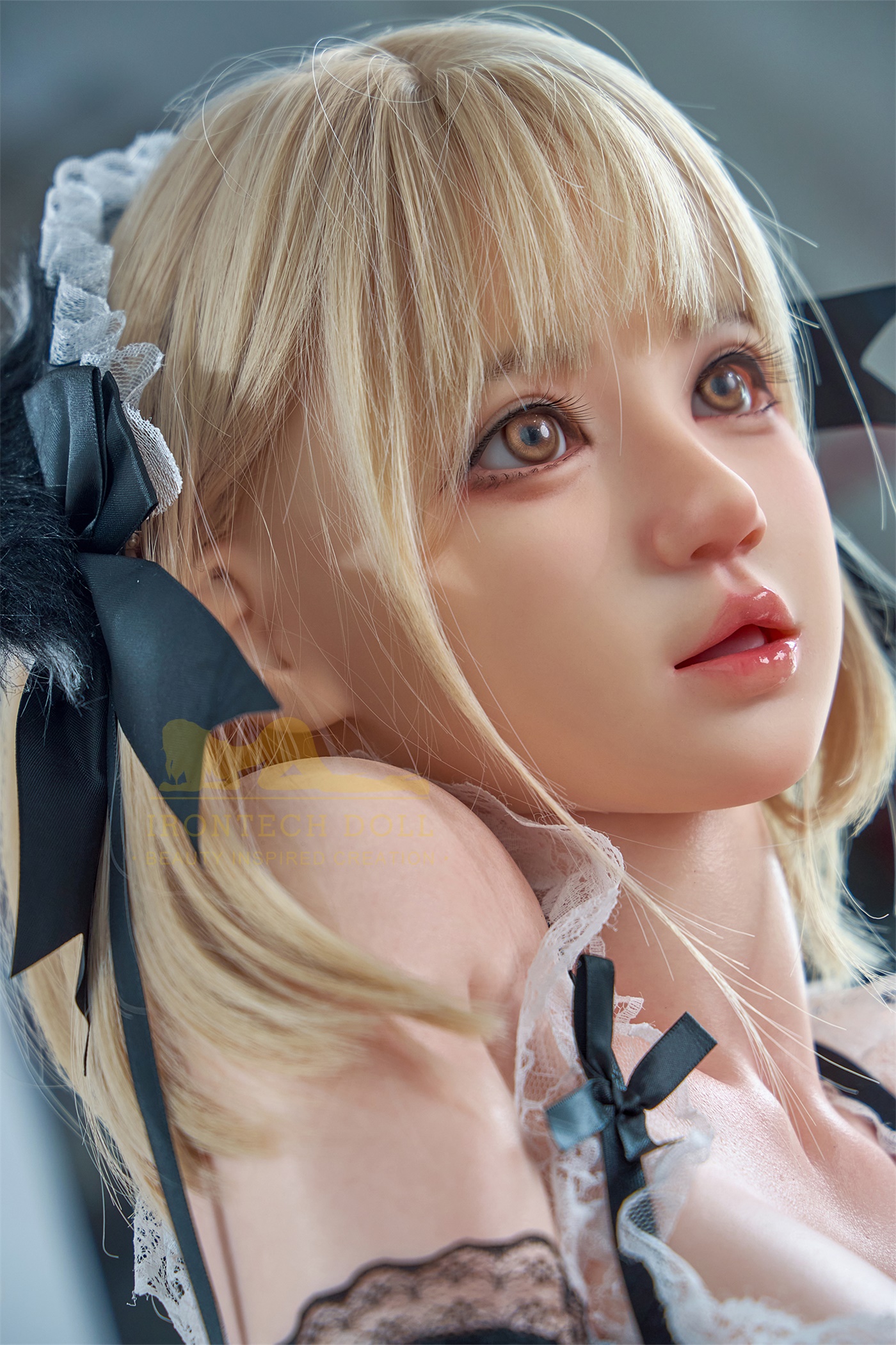 Irontech |  Molliya2- 5.3ft (161cm) S33 Spirited Little Black Girl Silicone Love Doll