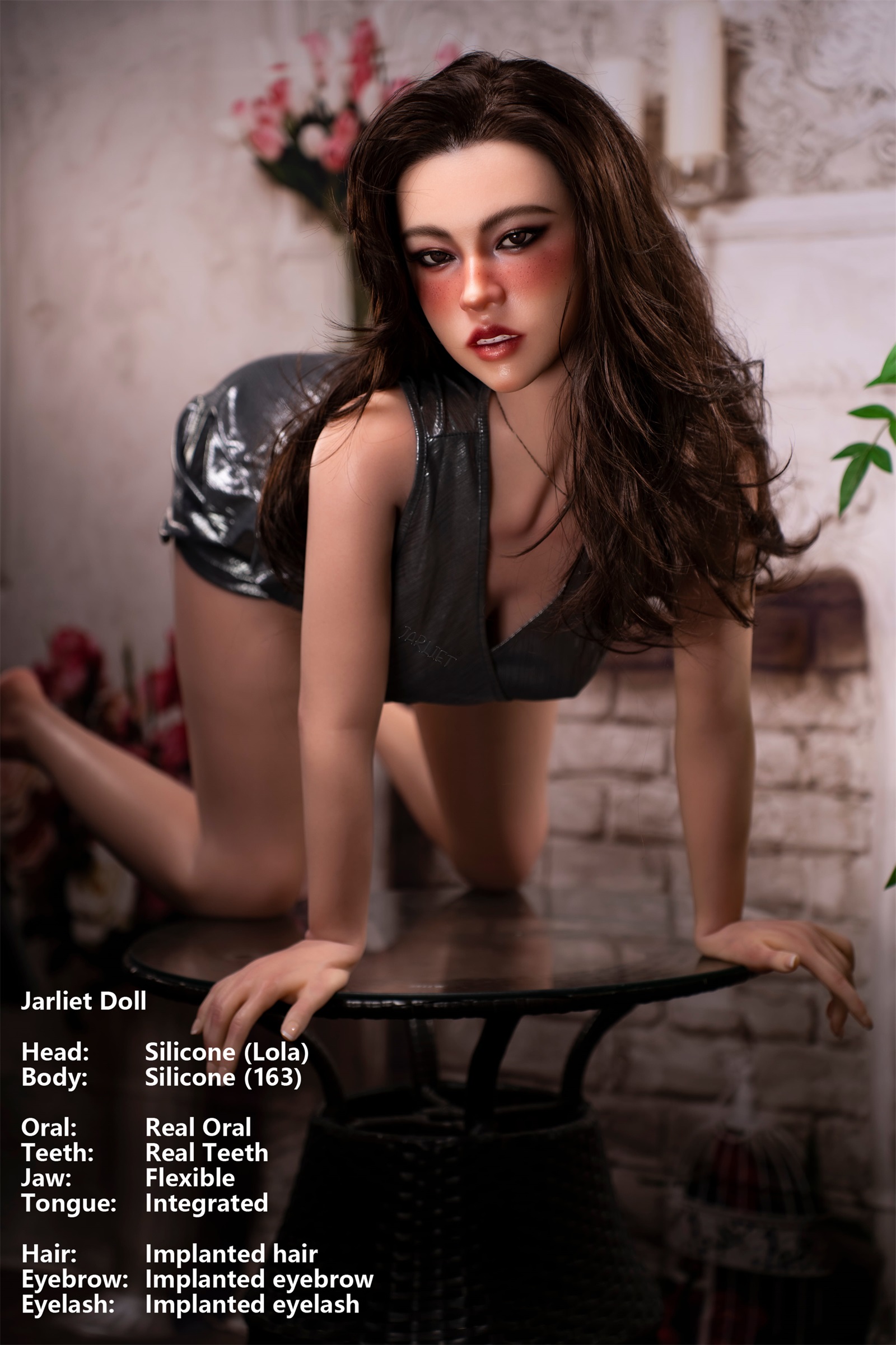 Jarliet | Lola -5ft 3/163cm ROS Head Full Silicone Real Sex Doll