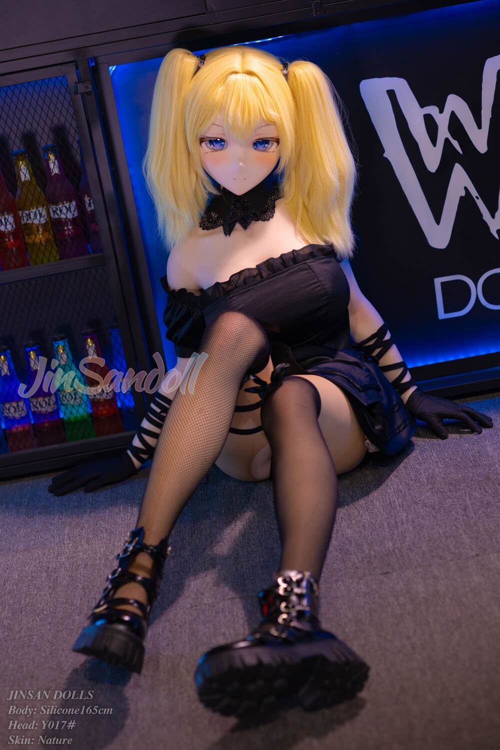 JS Doll | Megumi - 5ft 5/165cm Big Blonde Breasts Anime Silicone Sex Doll