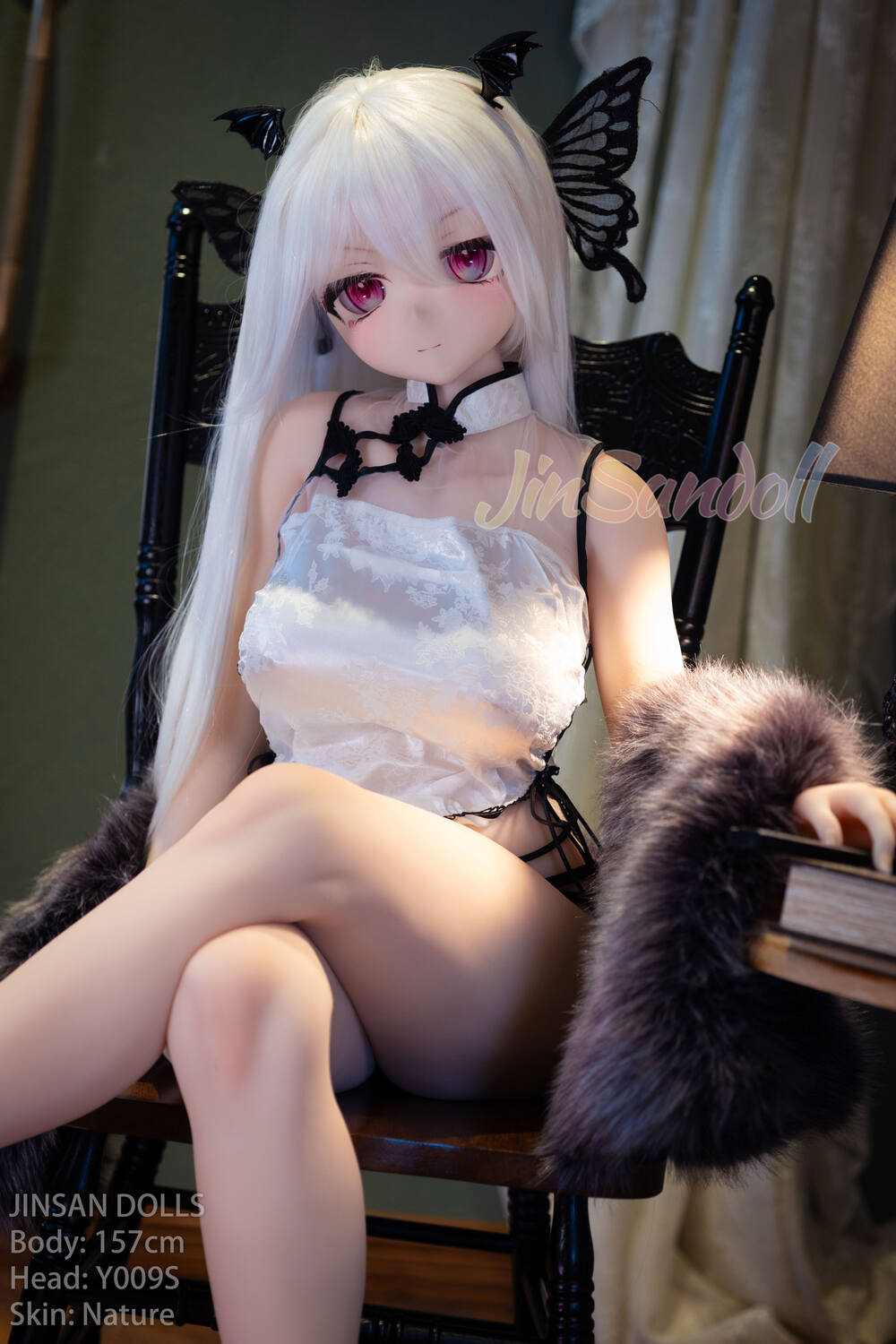 JS Doll | Mila - 5ft 2/157cm White Hair Anime S-TPE Sex Doll
