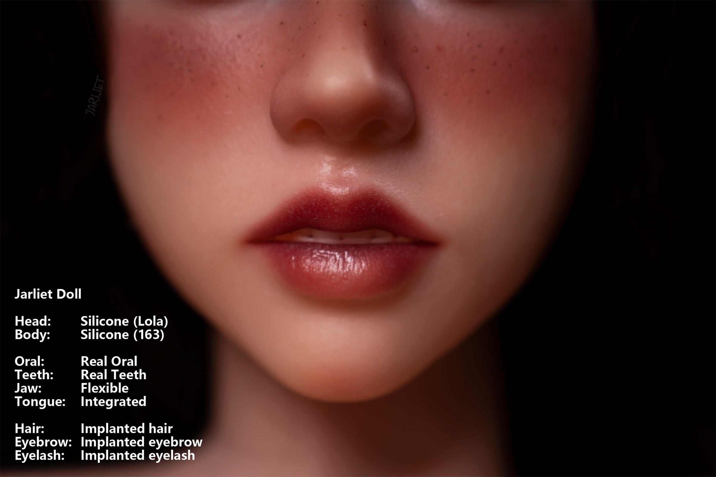 Jarliet | Lola -5ft 3/163cm ROS Head Full Silicone Real Sex Doll
