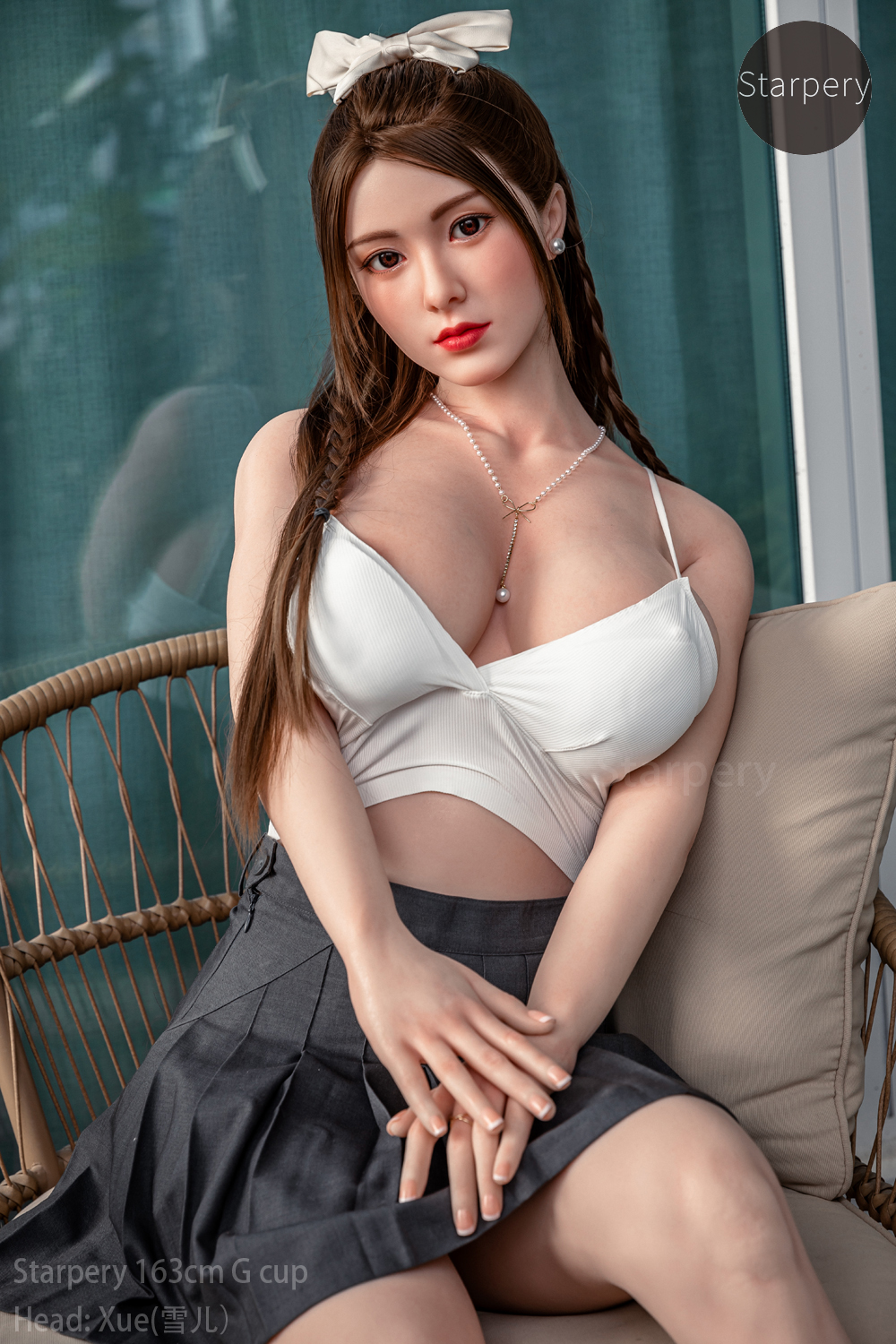 Starpery丨S2 163cm/5Ft4 G cup Asian Silicone Sex Doll-Xue