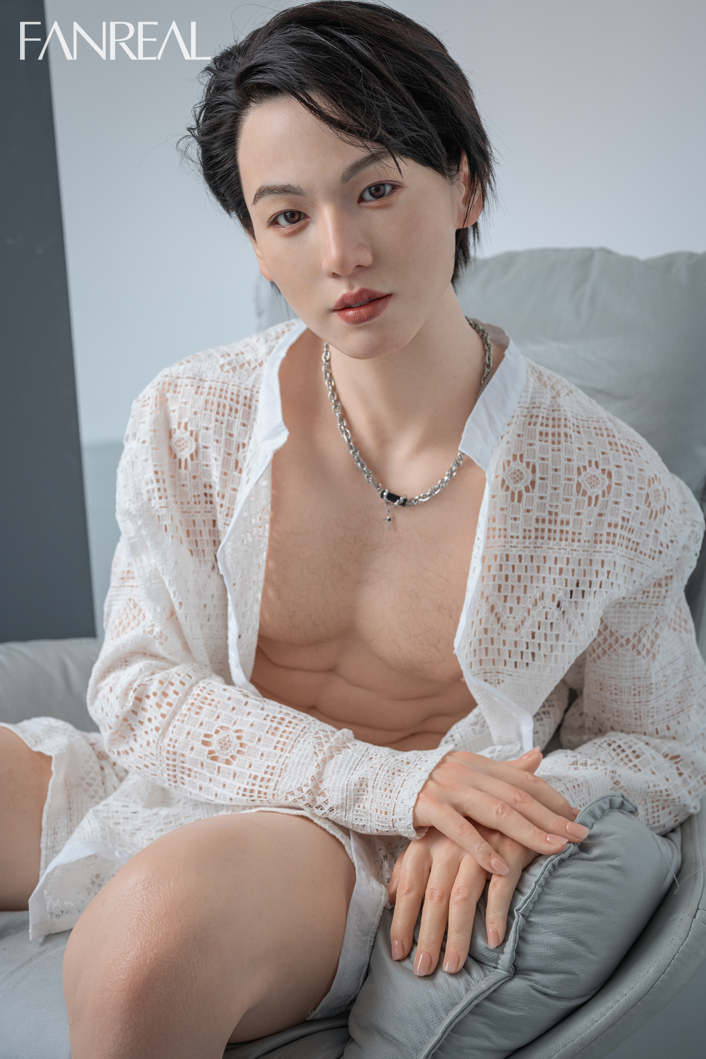 FanReal | kevin - 5ft 8/173cm Male Full Silicone Realistic Sex Doll
