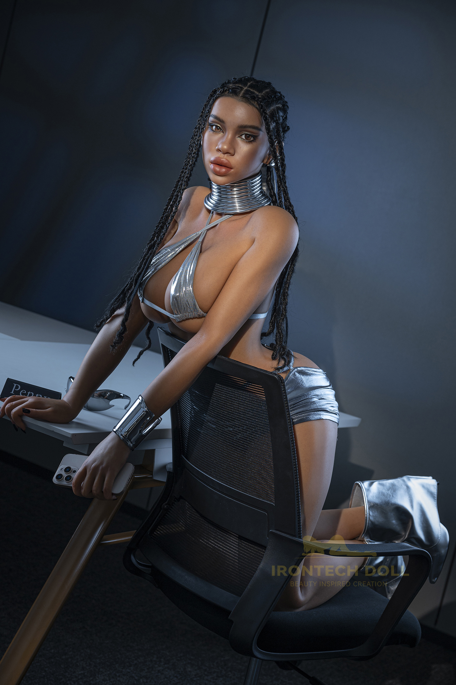 Irontech | Penny - 5.3ft/161cm Kenya Boss Realistic Silicone Sex Doll