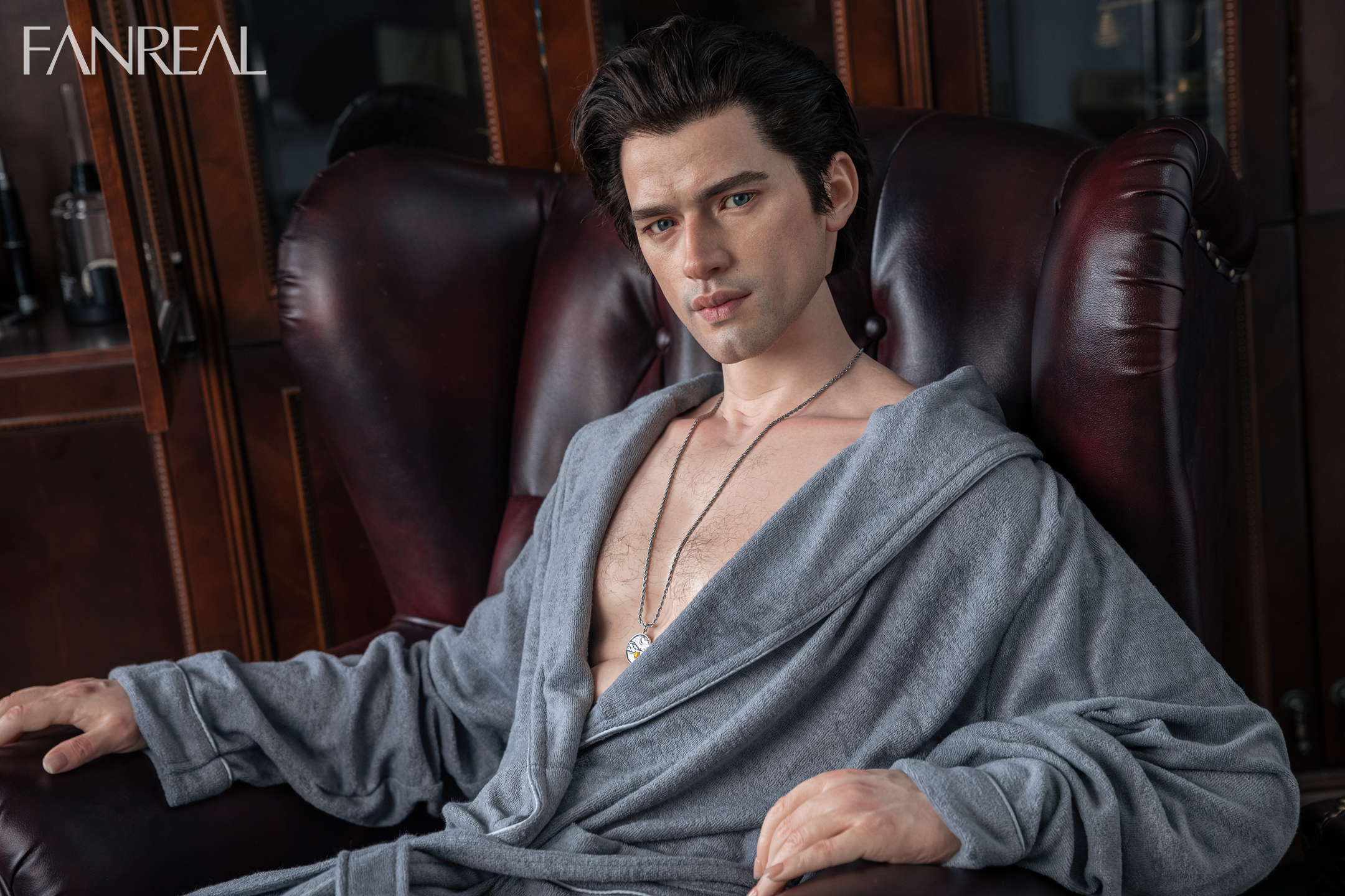 FanReal | Cater - 5ft 8/173cm Male Full Silicone Realistic Sex Doll