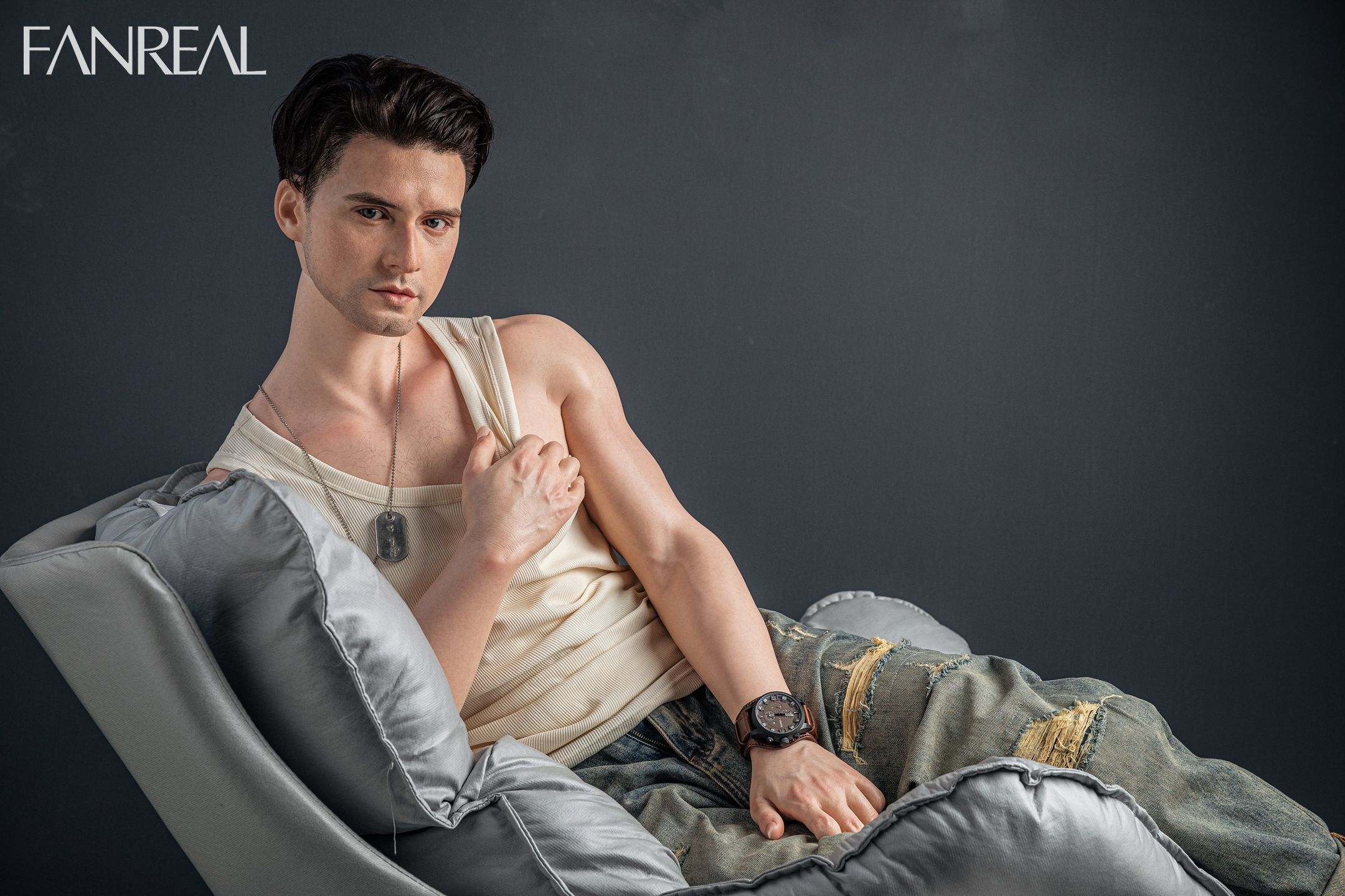 FanReal | Henry - 5ft 8/173cm Male Full Silicone Realistic Sex Doll