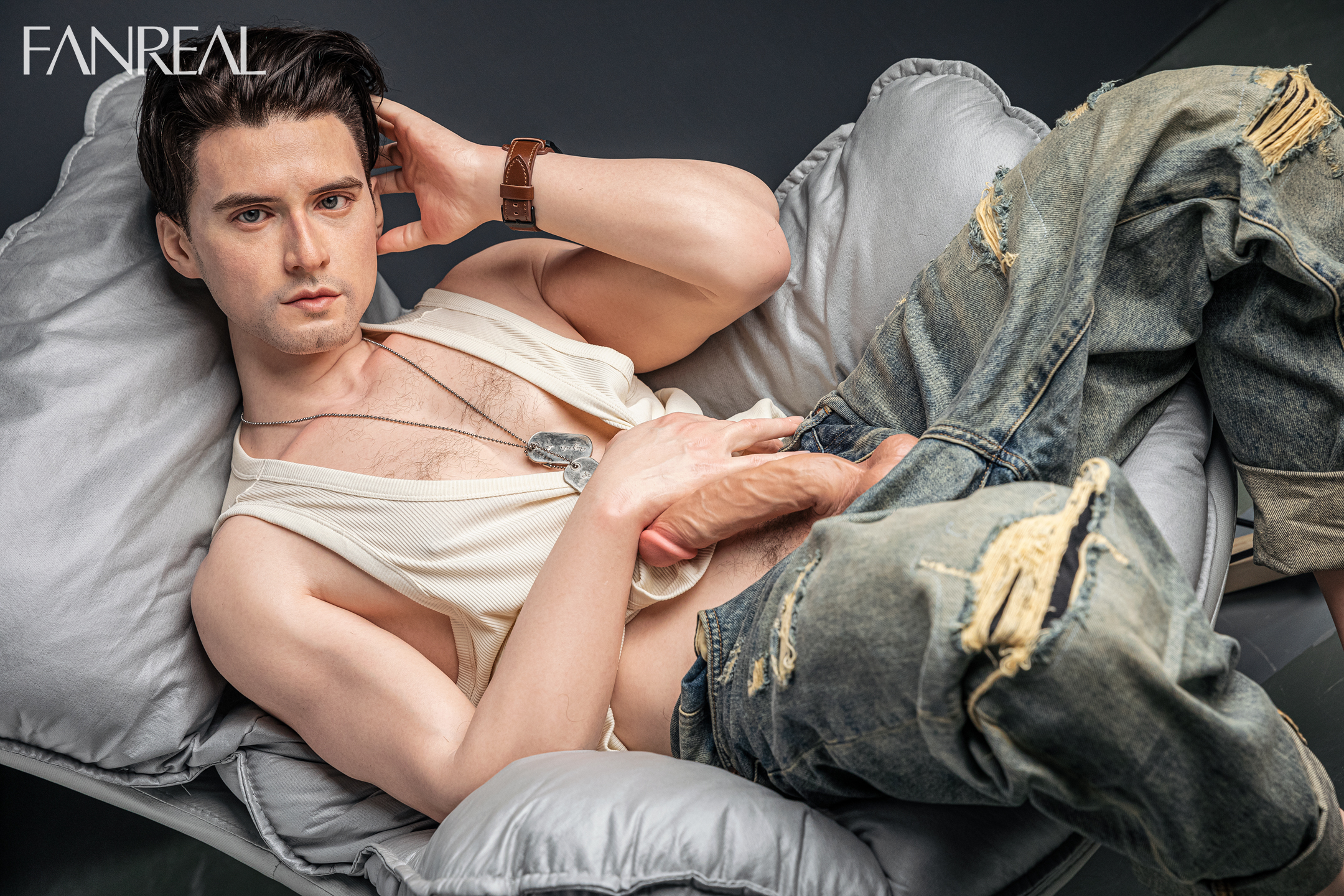 FanReal | Henry - 5ft 8/173cm Male Full Silicone Realistic Sex Doll