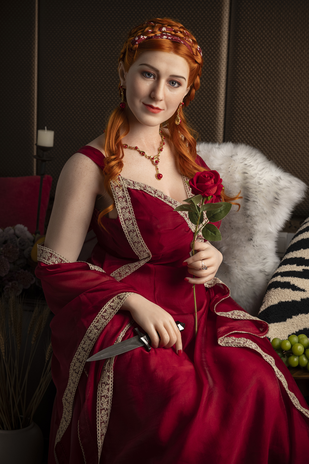 Starpery丨Lucretia-165cm/5ft5 G cup Full Silicone Sex Doll