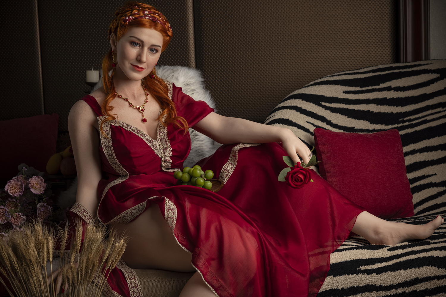 Starpery丨Lucretia-165cm/5ft5 G cup Full Silicone Sex Doll