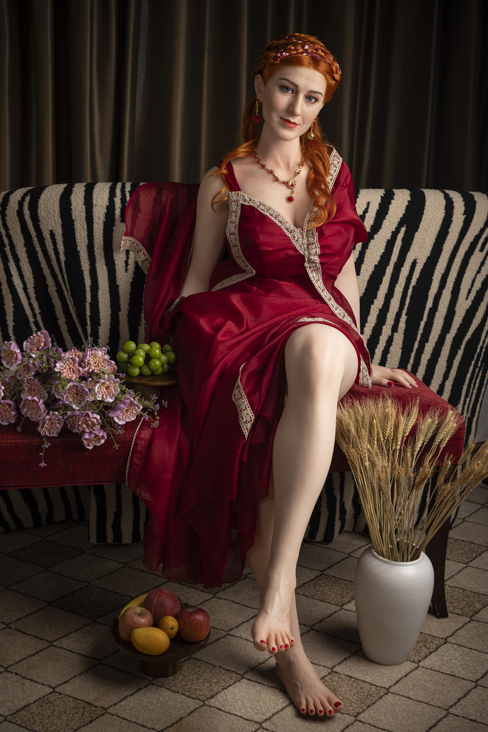 Starpery丨Lucretia-165cm/5ft5 G cup Full Silicone Sex Doll