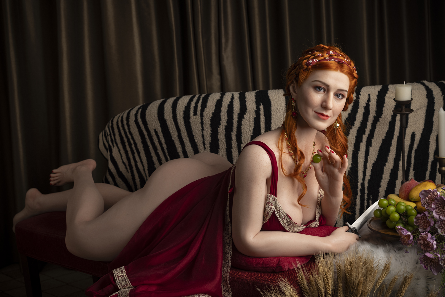 Starpery丨Lucretia-165cm/5ft5 G cup Full Silicone Sex Doll