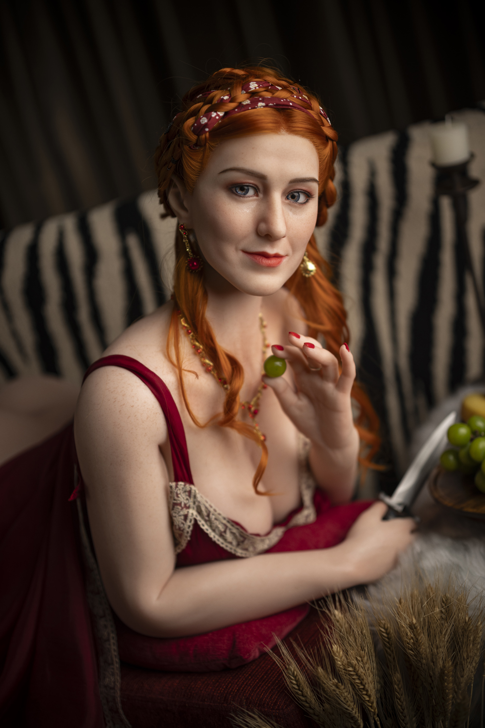 Starpery丨Lucretia-165cm/5ft5 G cup Full Silicone Sex Doll