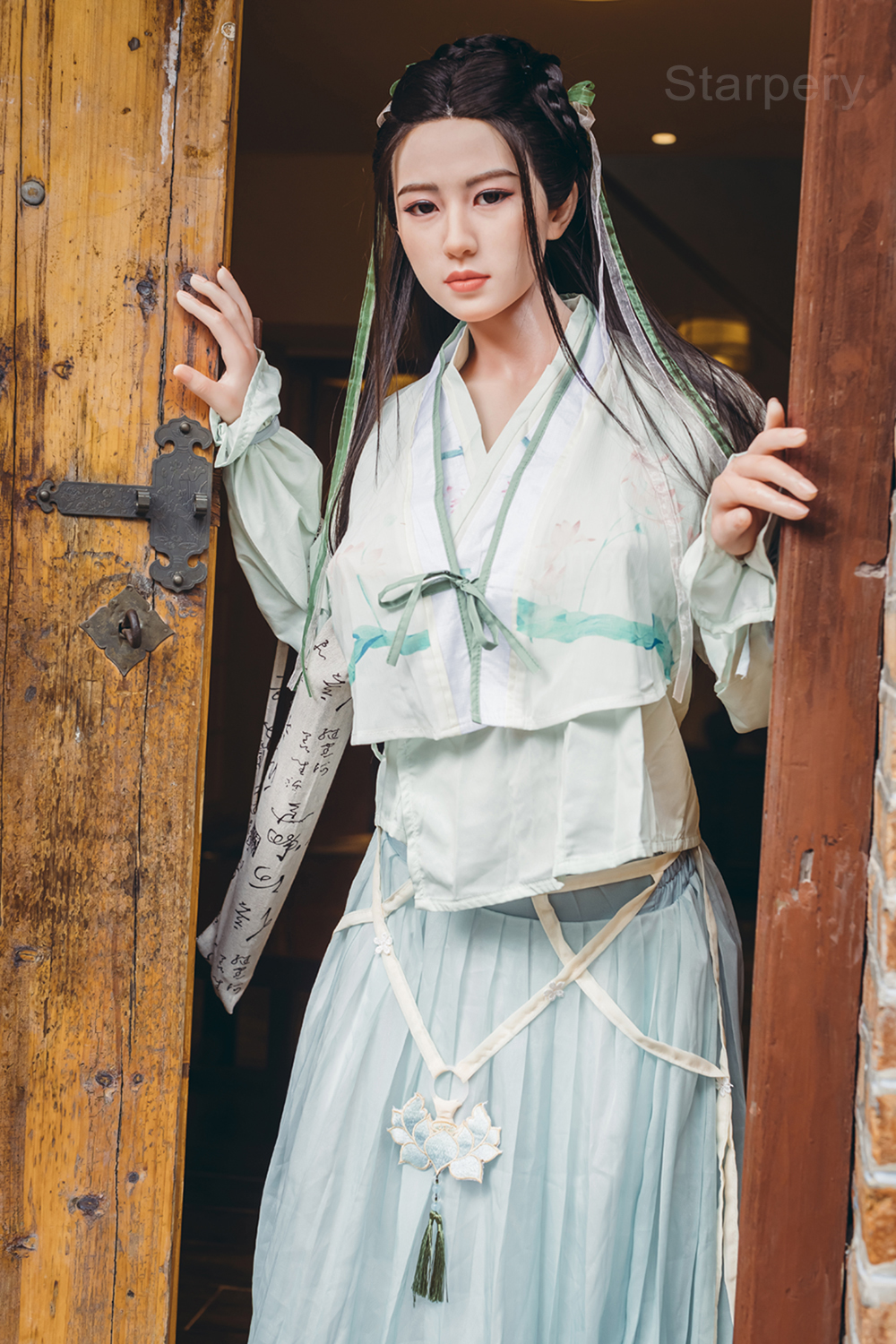 Starperyح3rd Generation Doll 163cm/5Ft4 G cup Asian Doll silicone Sex Doll-Yuyan