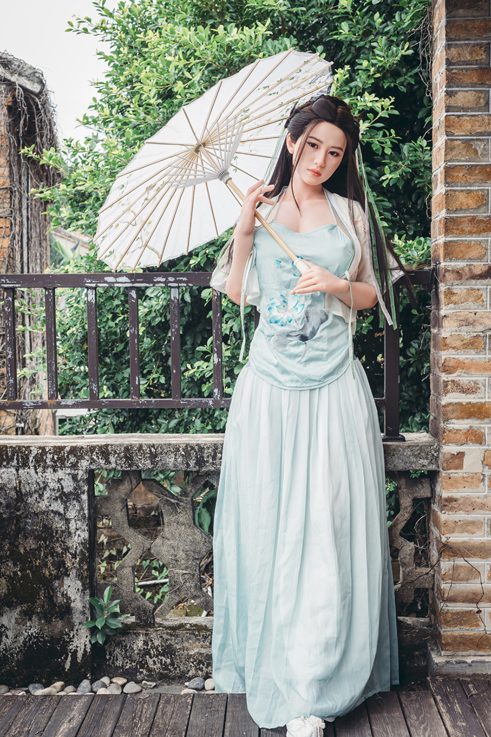 Starperyح3rd Generation Doll 163cm/5Ft4 G cup Asian Doll silicone Sex Doll-Yuyan