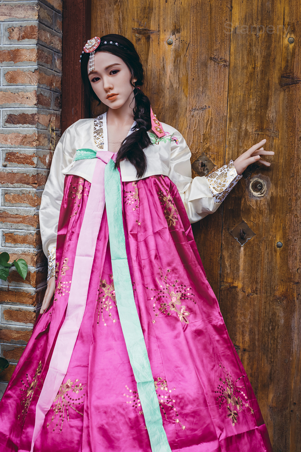 Starperyح3rd Generation Doll 163cm/5Ft4 G cup Asian Doll silicone Sex Doll-Jin