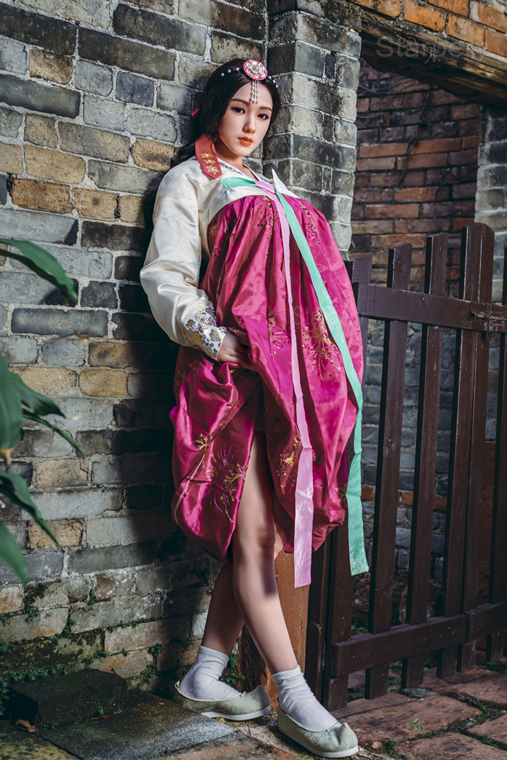 Starperyح3rd Generation Doll 163cm/5Ft4 G cup Asian Doll silicone Sex Doll-Jin