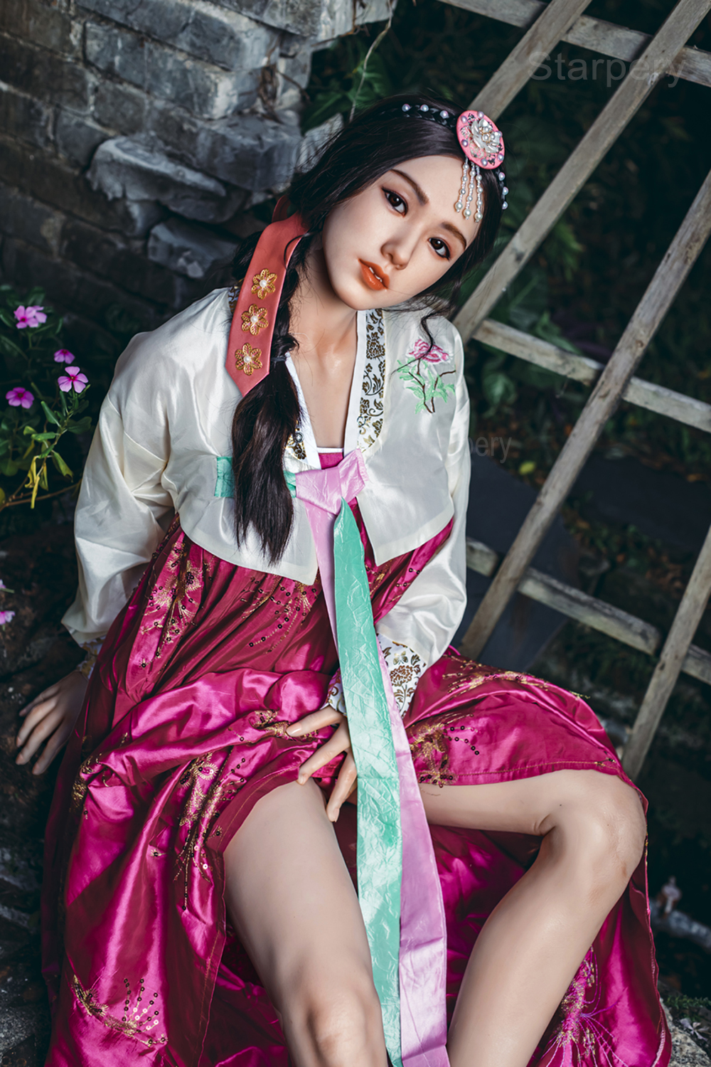 Starperyح3rd Generation Doll 163cm/5Ft4 G cup Asian Doll silicone Sex Doll-Jin