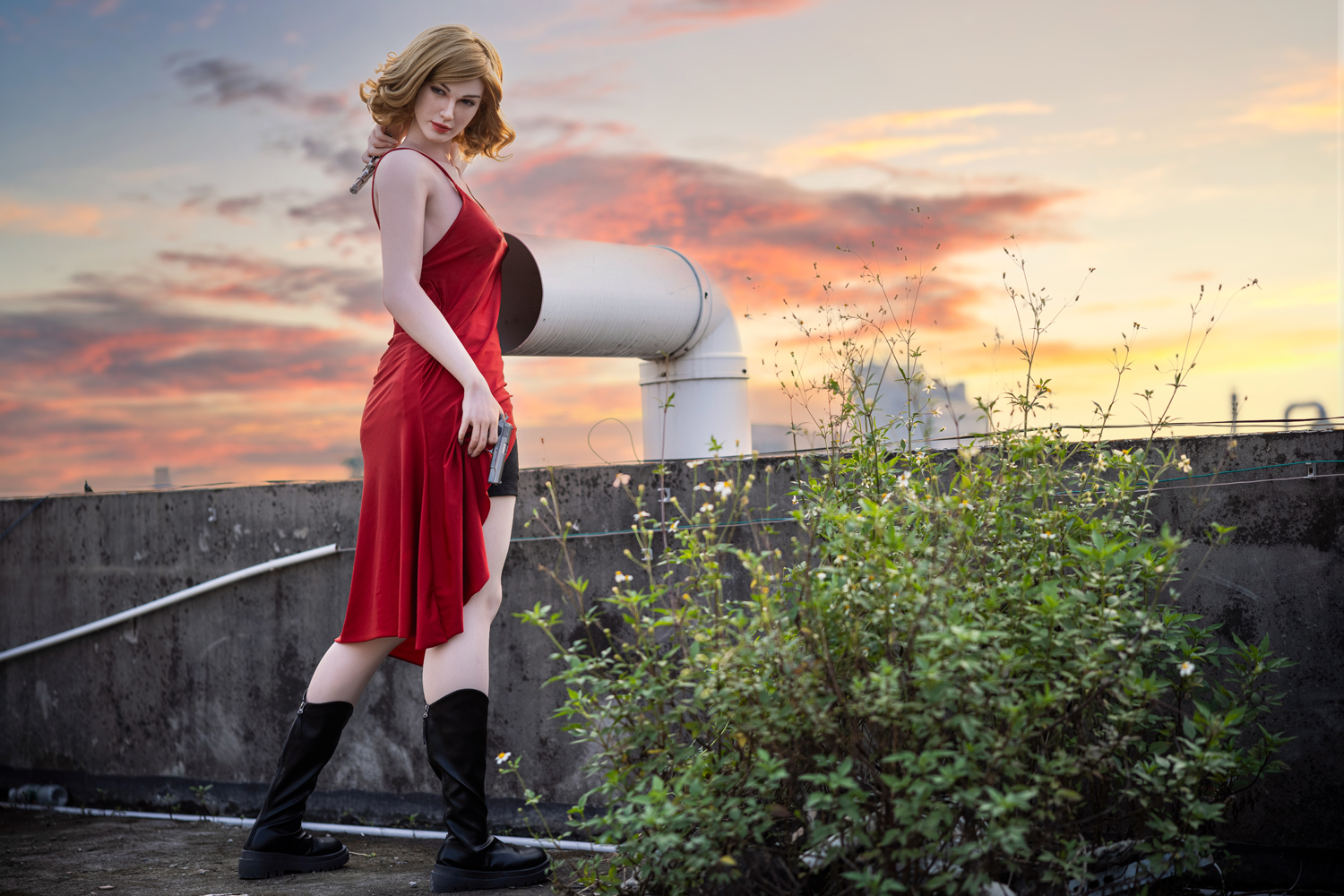 Starpery | Olivia-5ft 9/174cm D-Cup Real Full Silicone Sex Doll