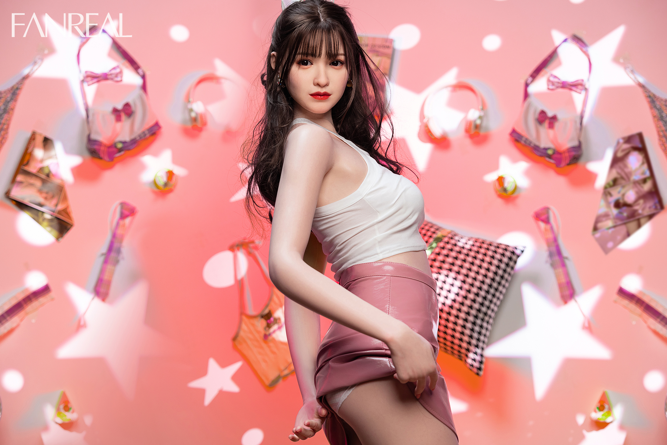 FanReal | Josie - 5ft 4/163cm C-cup Super Realistic Silicone Sex Doll