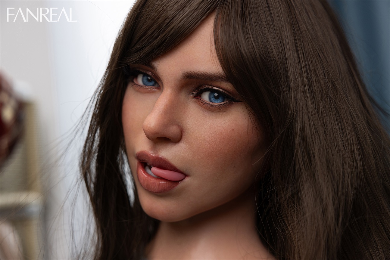 FanReal | Gina - 3ft 1/95cm ROS G-Cup Tanned Silicone Torso (In Stock US)