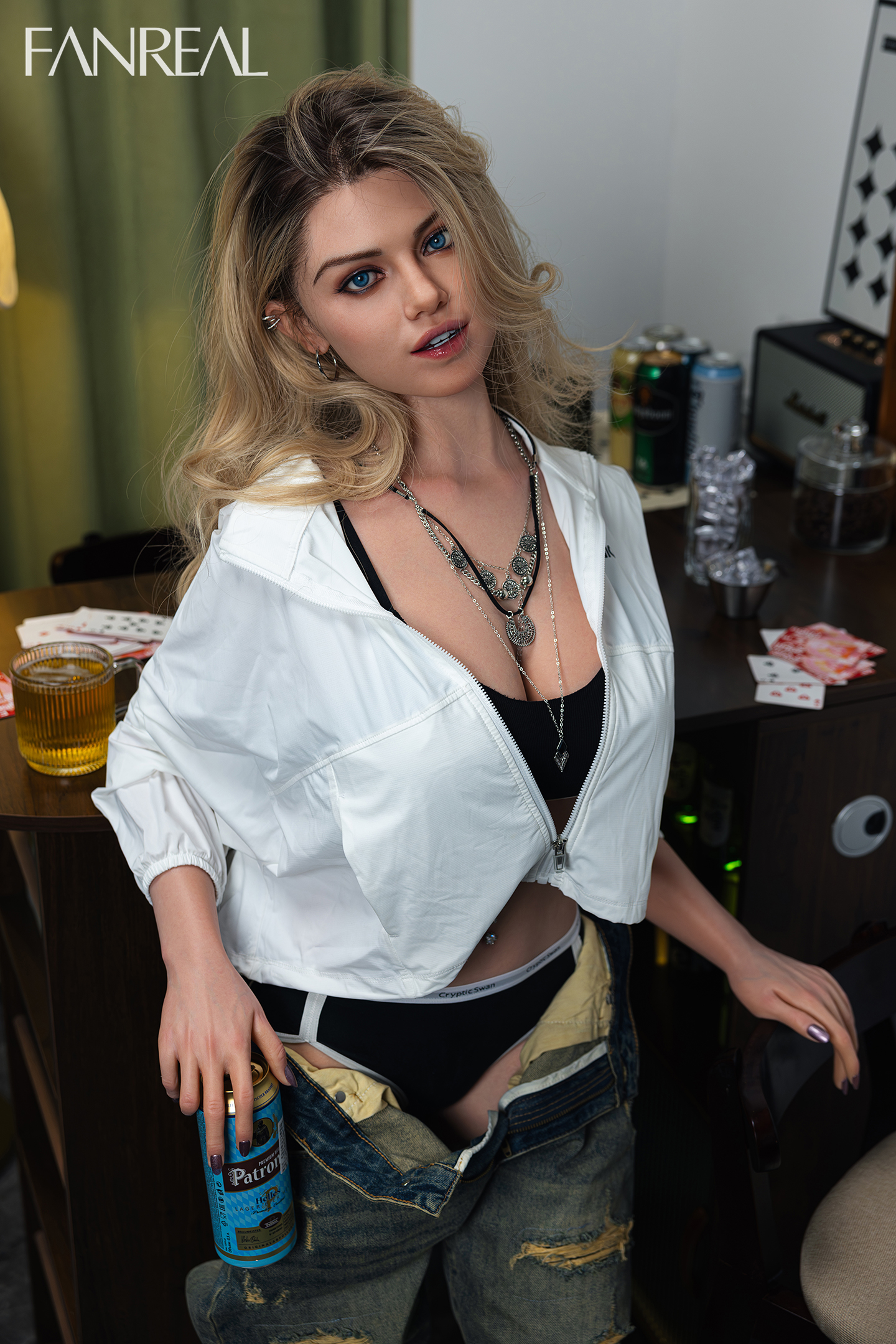 FanReal | Maria - 168cm/5ft 6 F-Cup ROS Realistic Silicone Sex Doll(In Stock EU)