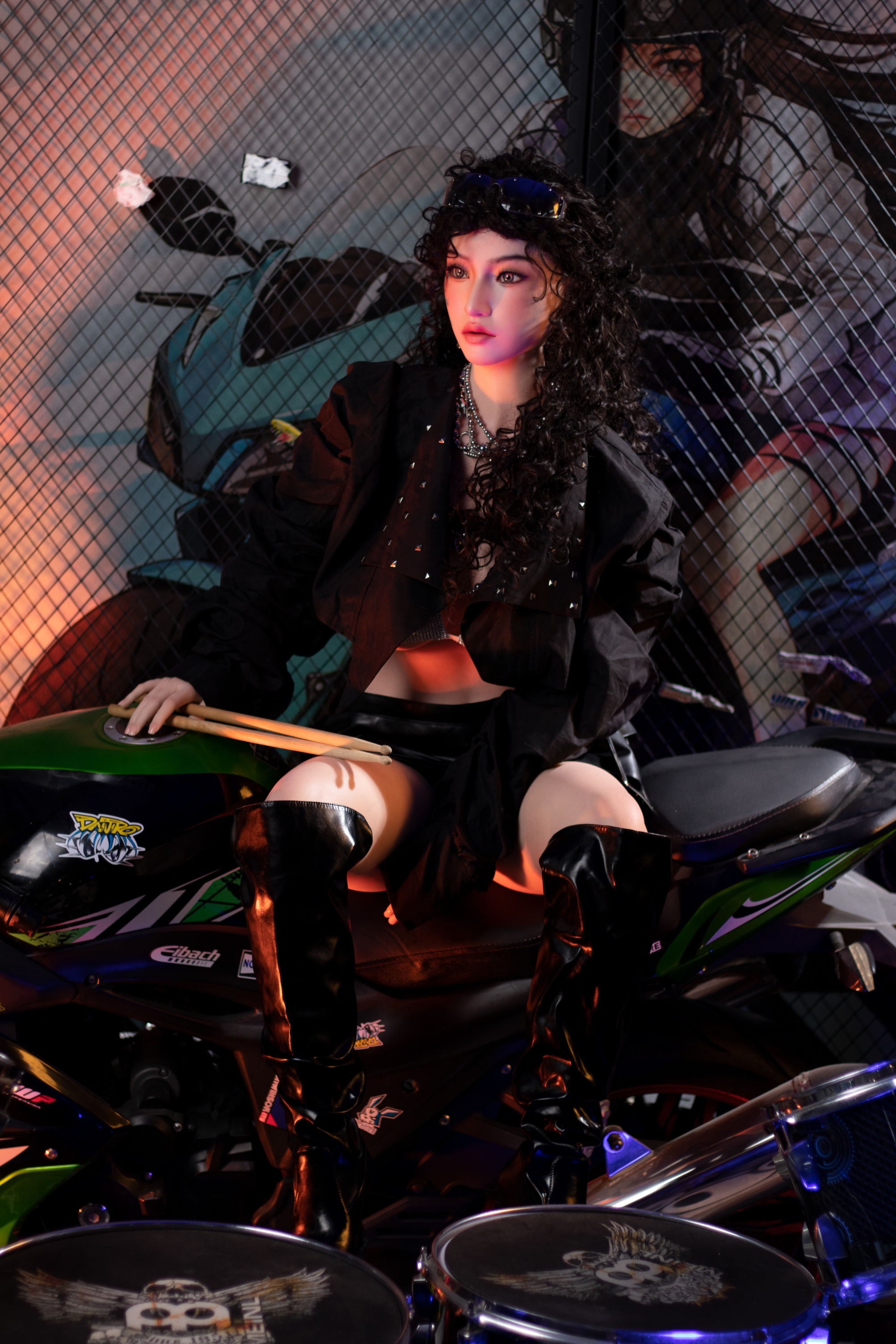 Orange In丨Sloane - 5ft 3/160cm ROS Cyber-Vagabond Silicone Sex Doll