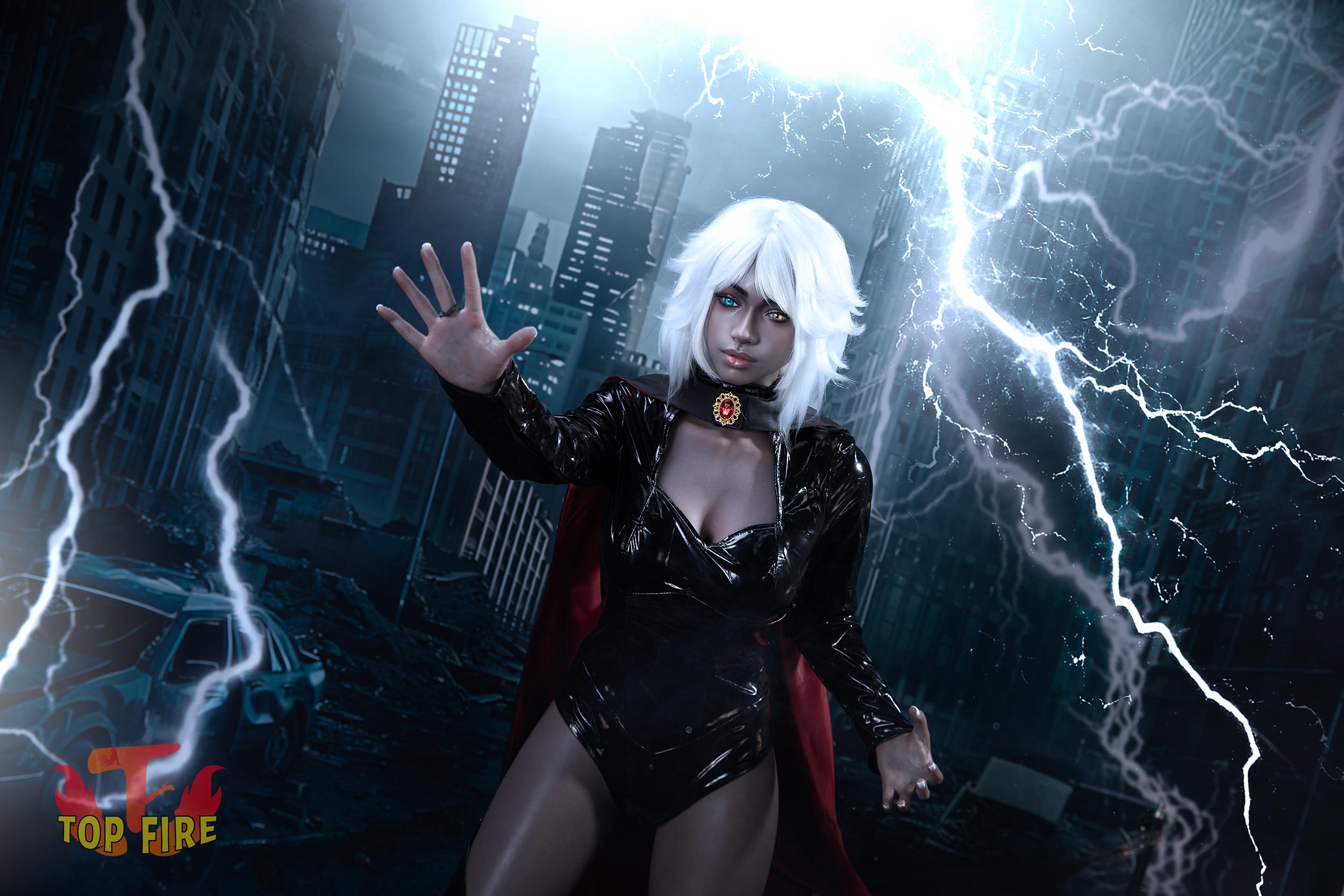 Top Fire | Storm 5ft 2/158cm White-Haired Thunder Queen Sex Doll