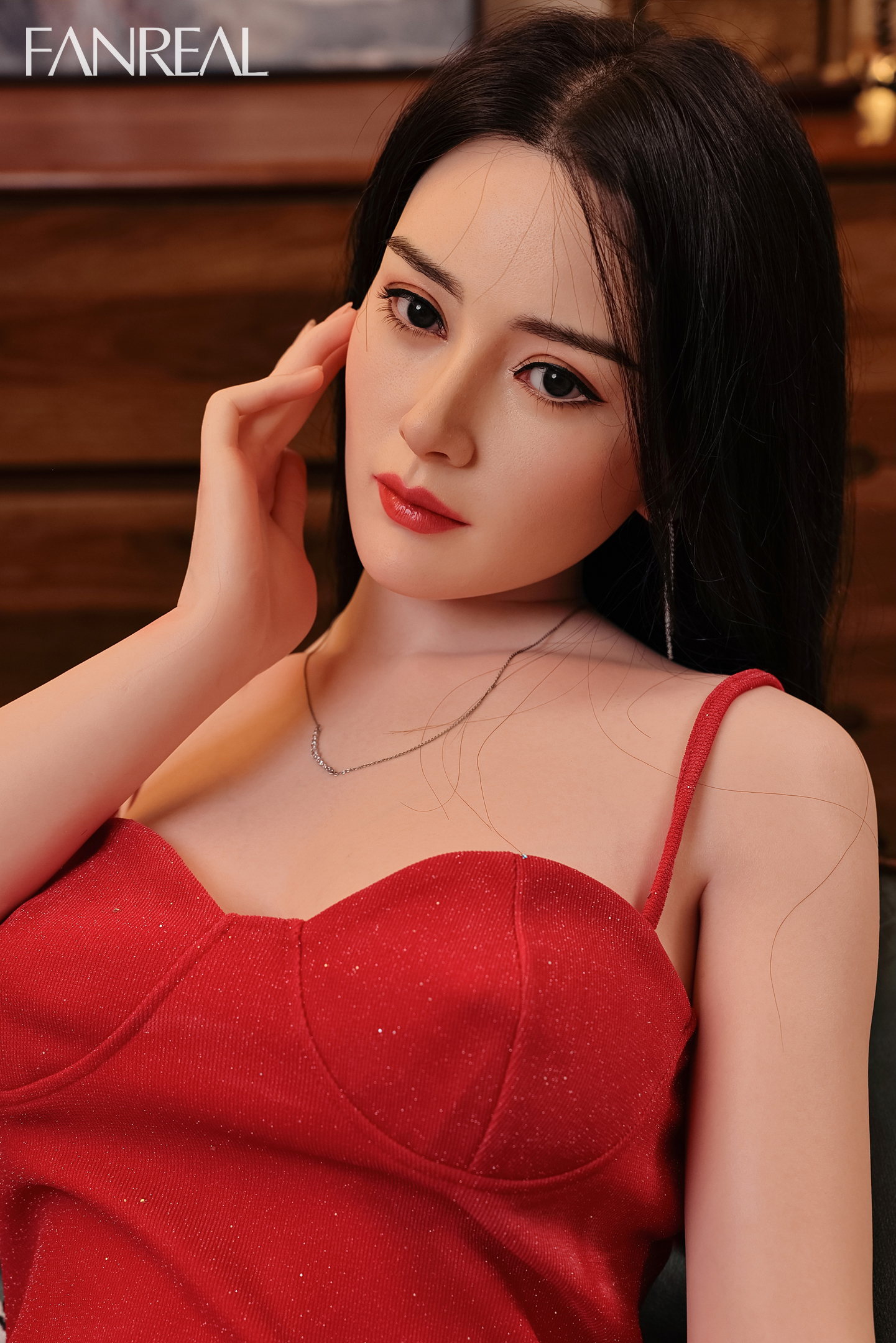 FanReal | Ling - 5ft 7/170cm D-cup Christmas Lifelike Silicone Sex Doll