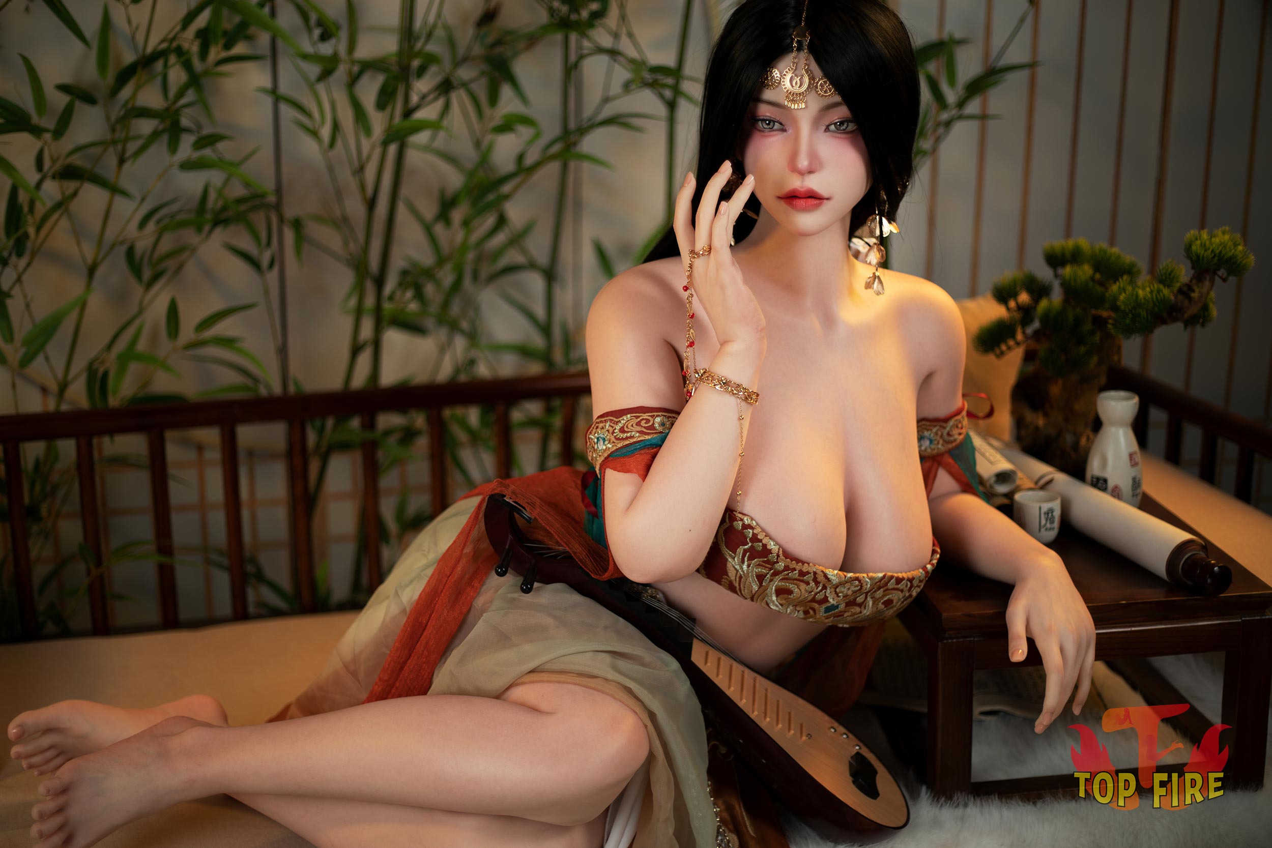 TOP Fire | Aria - 160cm /5ft3 Ancient Chinese Beauty Silicone Sex Doll