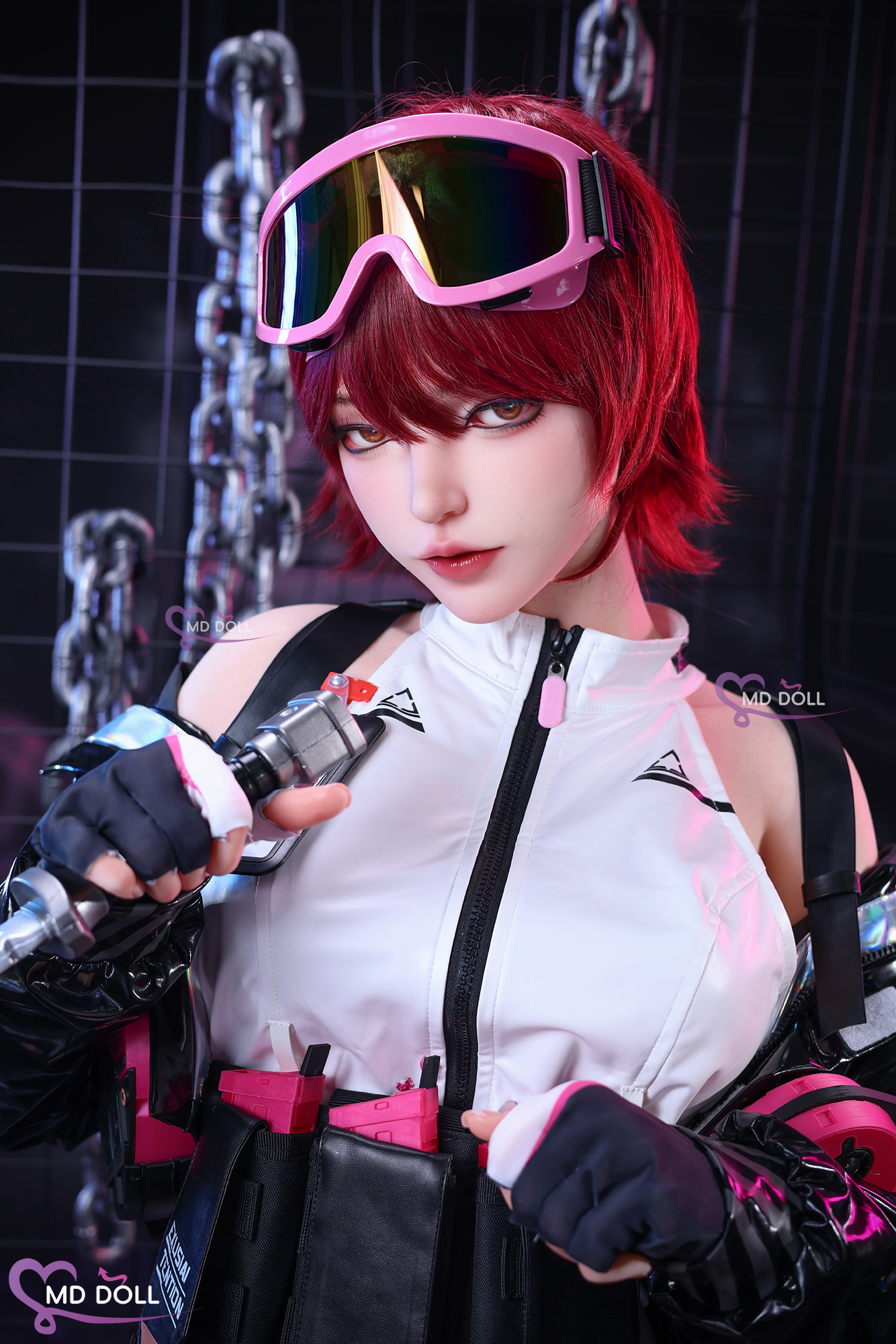 MD Doll | Toxik x Exusiai - 5ft 5/166cm Delta Force Cosplay Silicone Sex Doll